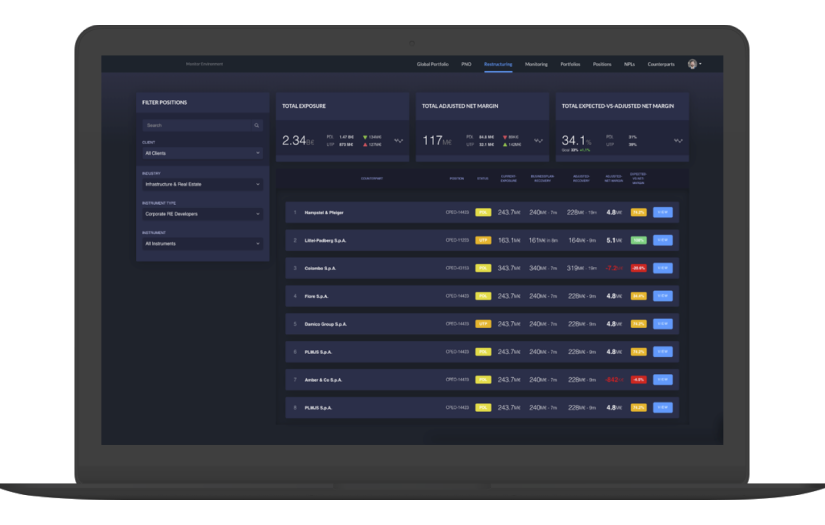 DISTRESSED ASSETS PRICING PLATFORM screenshot 1